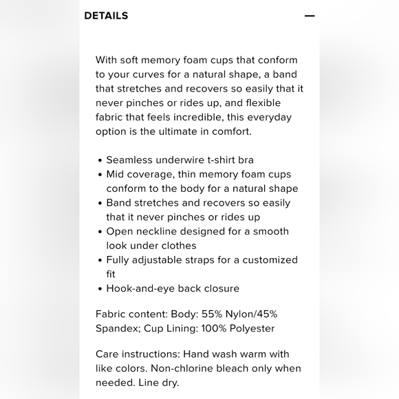 NWT Wacoal Comfort First Tshirt Bra Size 38D - Picture 2 of 6